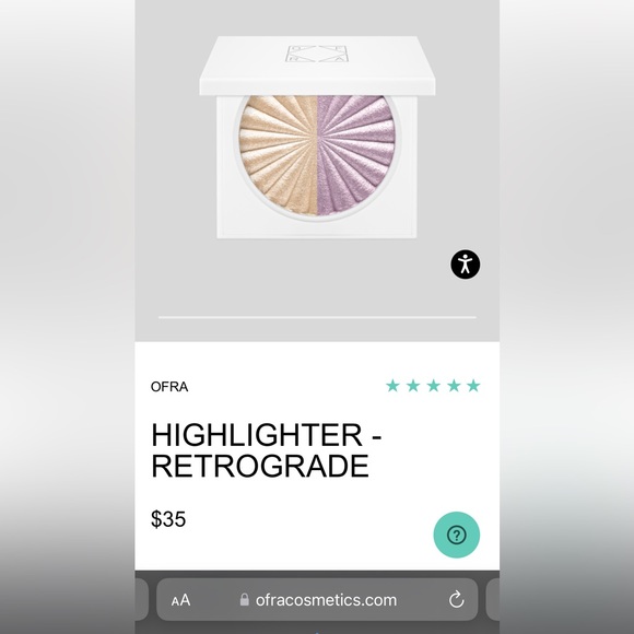 OFRA Highlighter-Retrograde Split - Picture 3 of 3